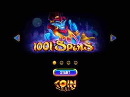 Jogo 1001 Spins - Slot mil e uma rodadas em um cassino online