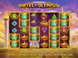 Gates of Olympus oyunu- Online casinoda slotu