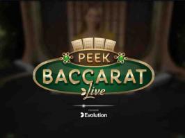 Peek Baccarat - çevrimiçi kumarhanede ünlü kart oyunu