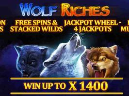 Wolf Riches game - classic slot at online casino