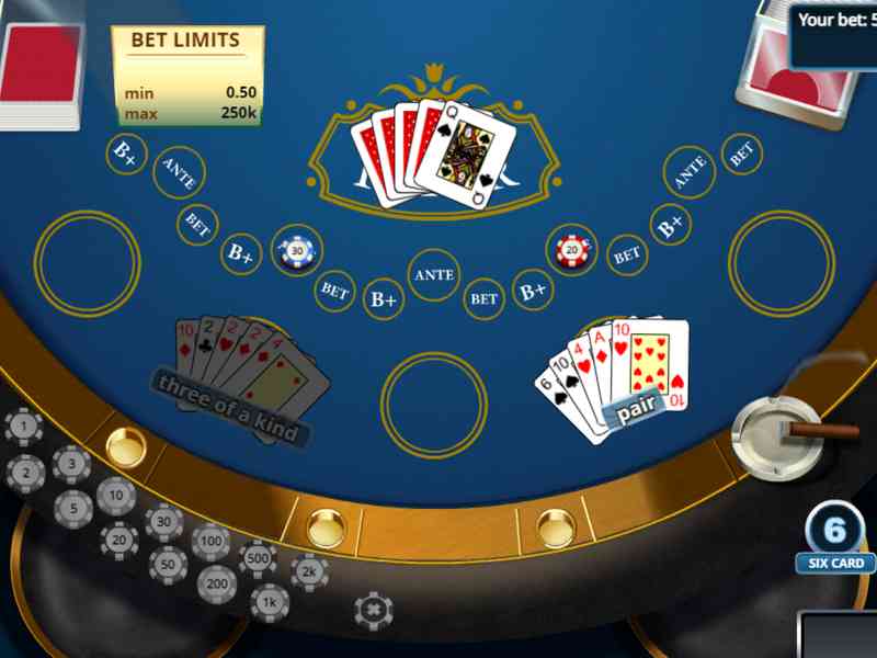 Blackjack in casino