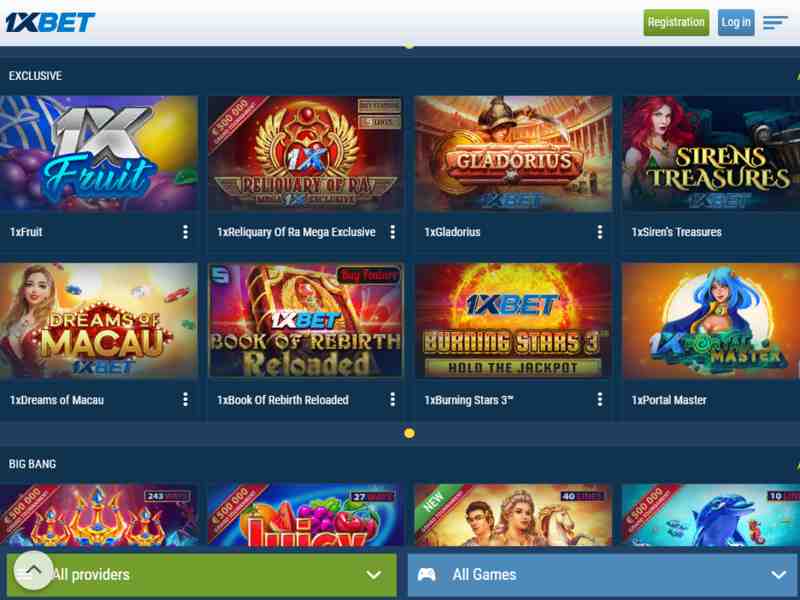Review of the casino 1xbet