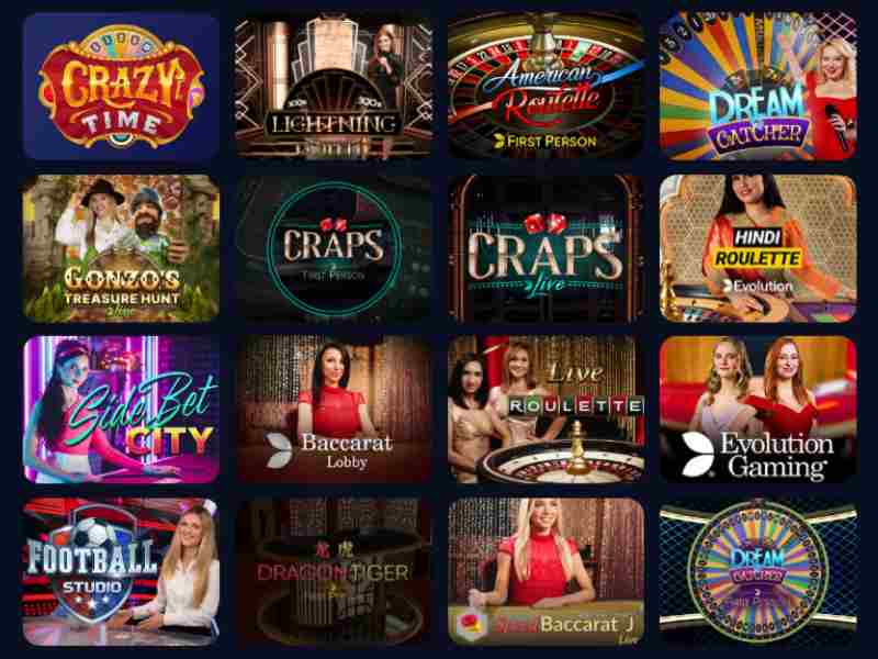 Evolution Gaming online casino games provider
