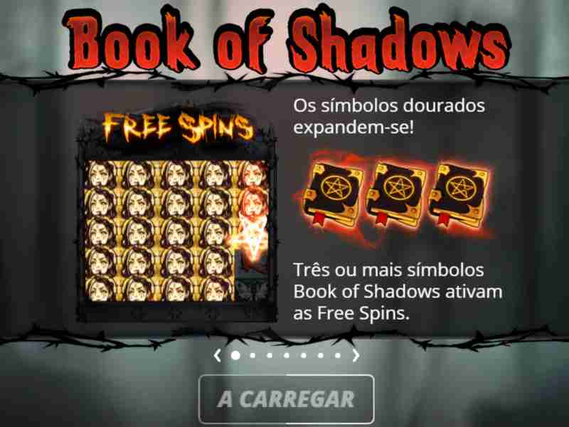 Jogo Book of Shadows - slot Book of Shadows no casino online