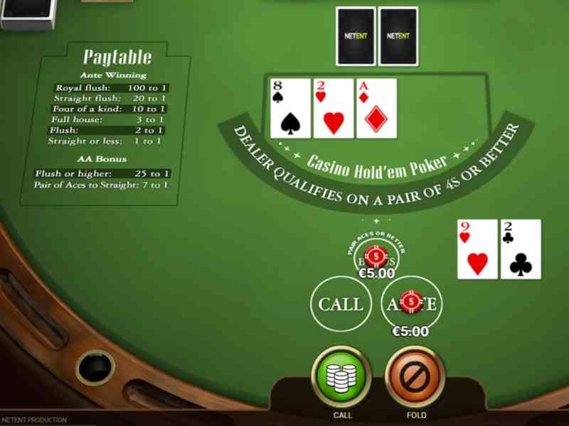 Onde jogar no Casino Hold’em