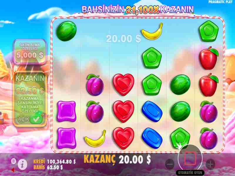 Sweet Bonanza CandyLand slotunun özellikleri