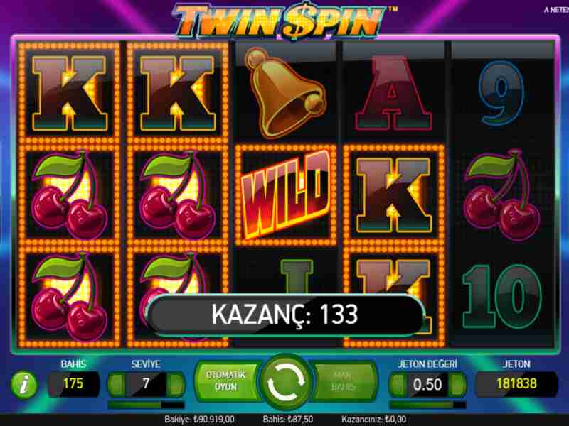 Twin Spin slotunun özellikleri